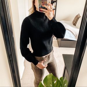 Zara Mock Neck Sweater